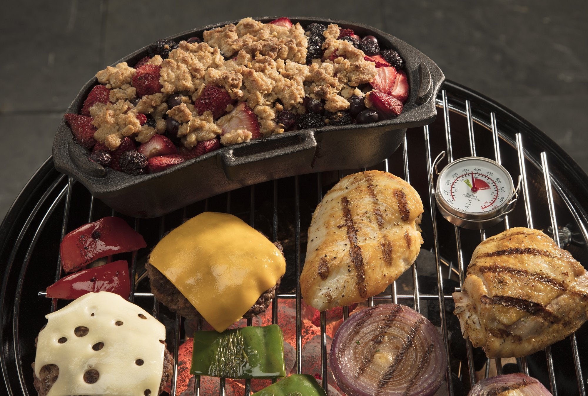 Cuisinart CSG-100 reads hot spots across your grill for even cooking