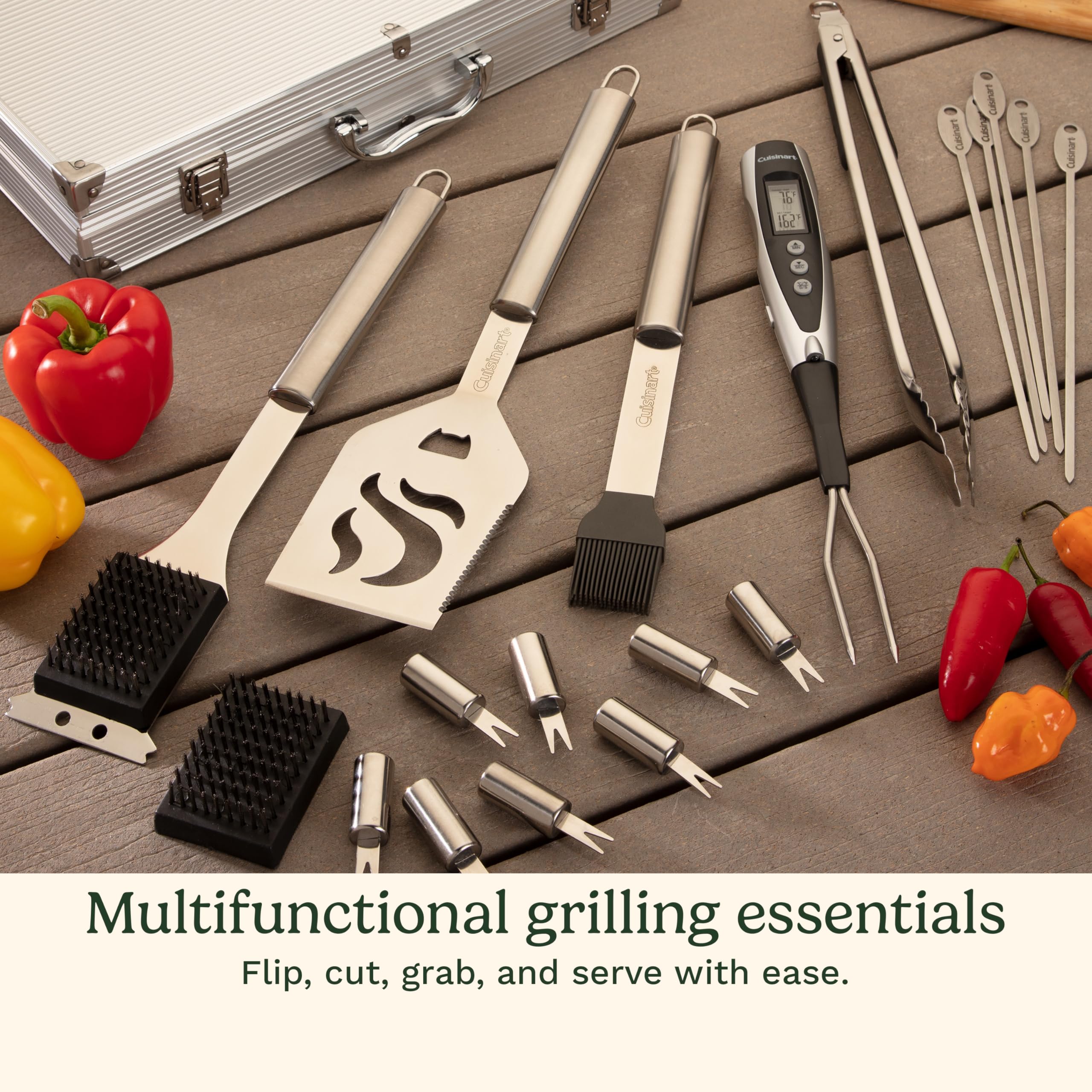 Cuisinart silicone basting brush for even saucing