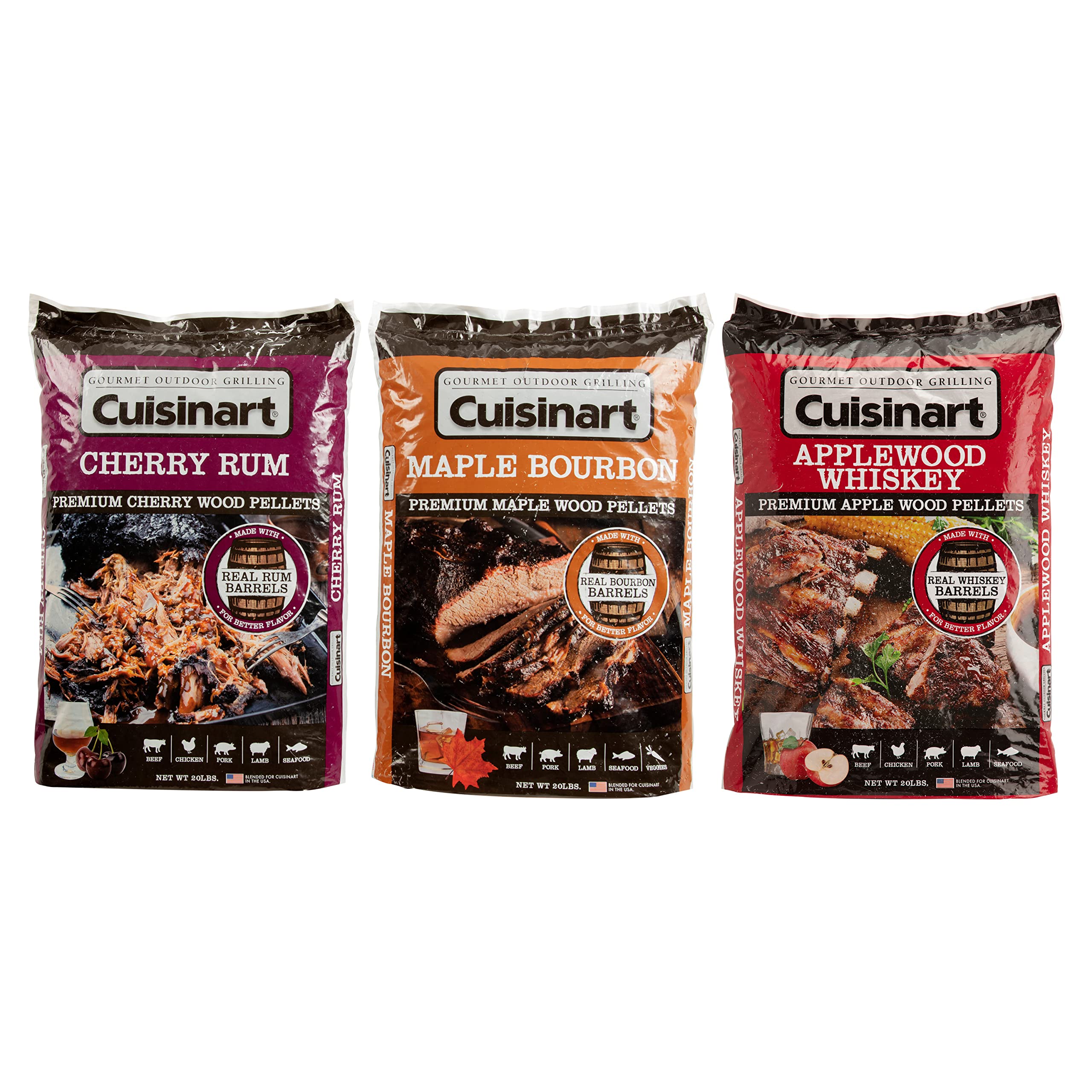 Cuisinart outdoor grilling collection complements kitchen seasonings for versatile barbecues.