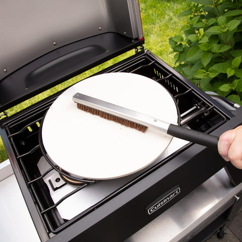 Cuisinart ideal tool for pizza stone cleaning in oven or grill