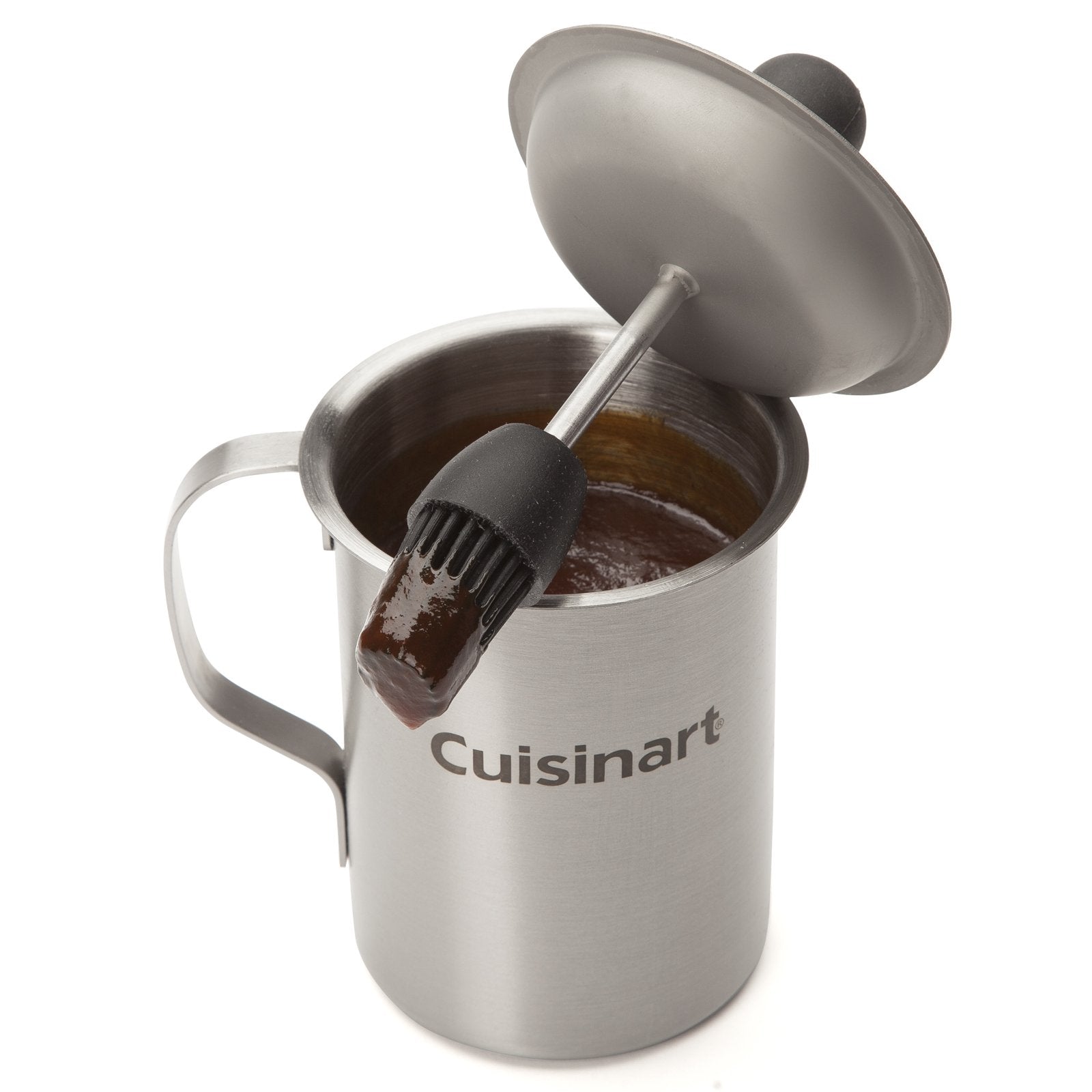 Cuisinart silicone brush head removable for easy dishwasher cleaning