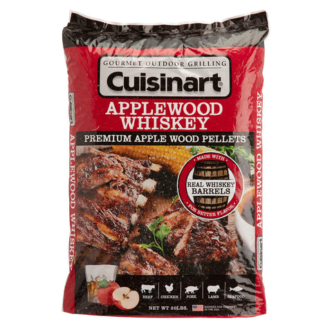 Cuisinart Slow-burning wood pellets maintain steady smoke for long cooks.