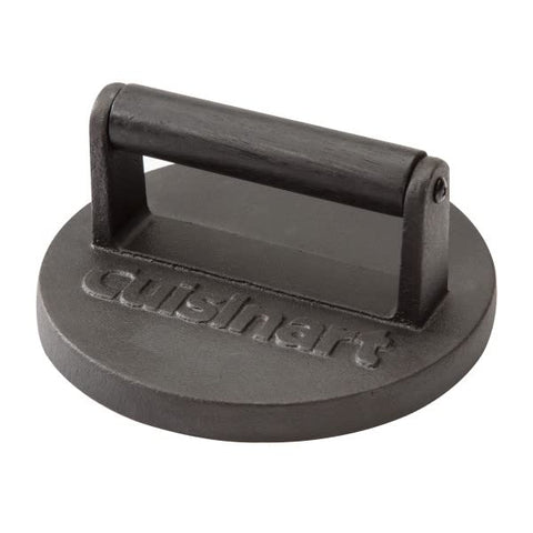 Cuisinart Smash Burger Kit press in action shaping 6-inch patties