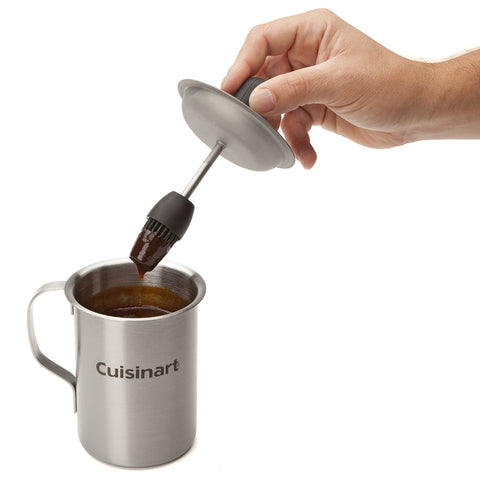 Cuisinart stainless steel sauce pot built for durable grilling