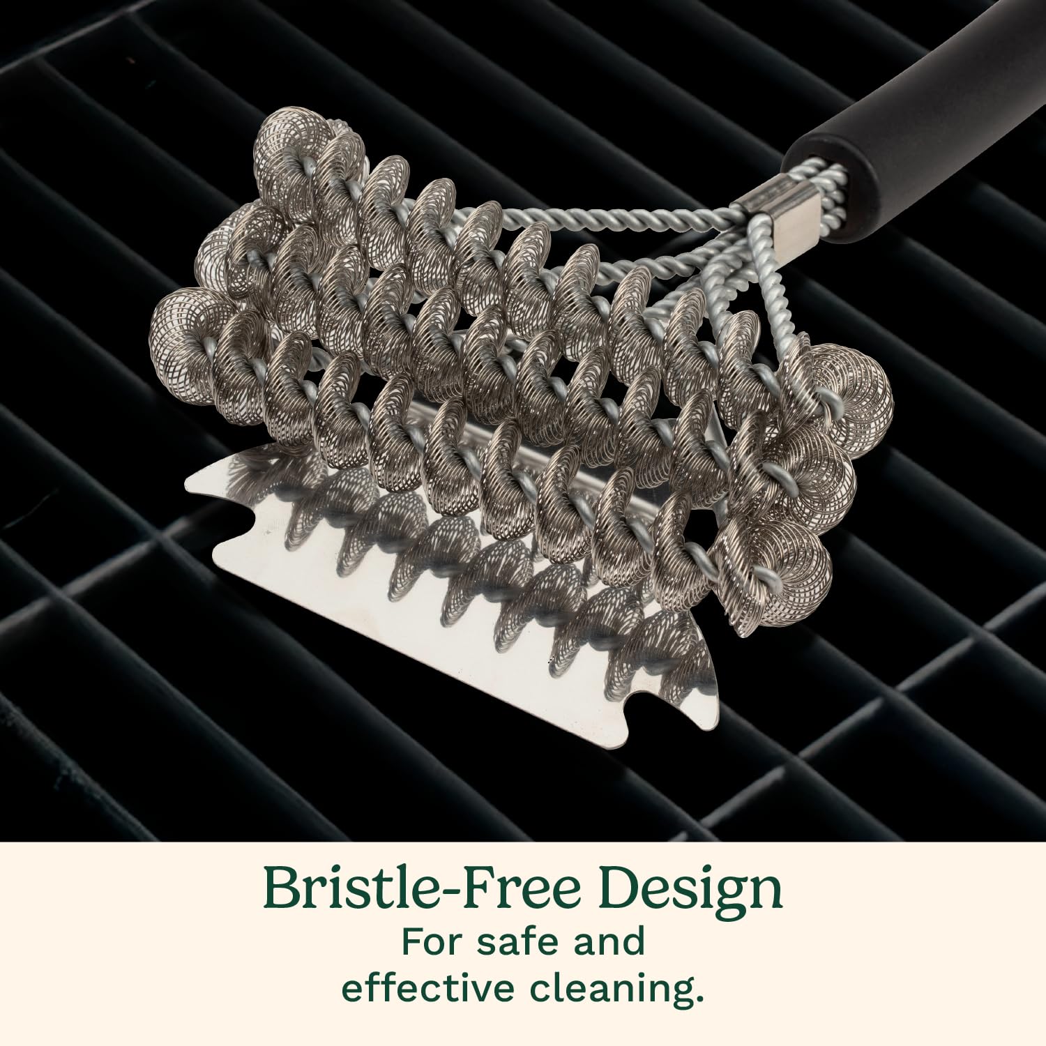 Cuisinart brush rust-resistant frame for durability
