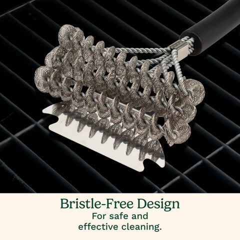 Cuisinart brush rust-resistant frame for durability