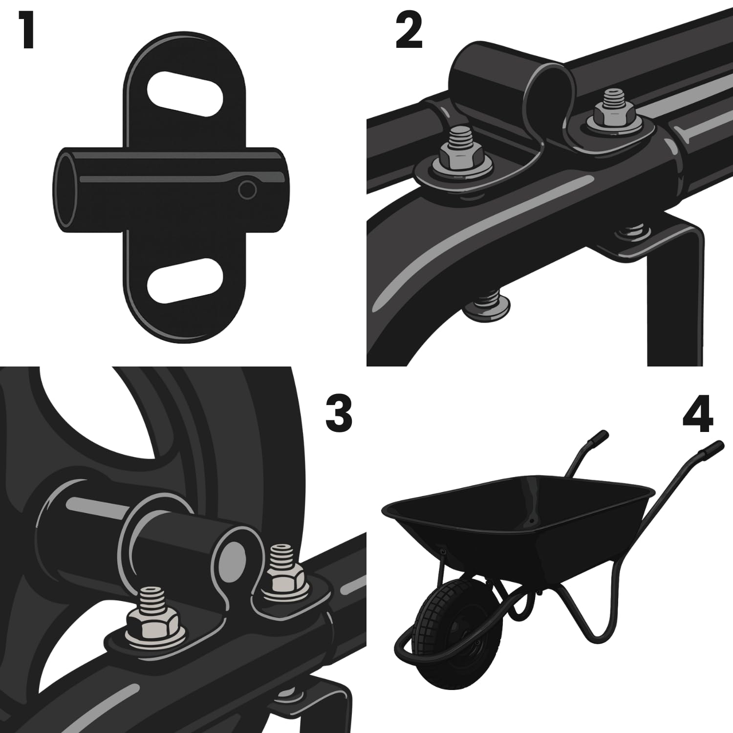 Cuitáxi all-weather hardware resists rust and UV damage.