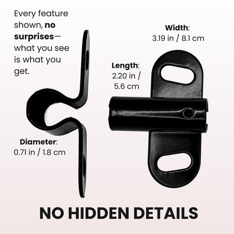 Cuitáxi color-coded spacers simplify installation and alignment.