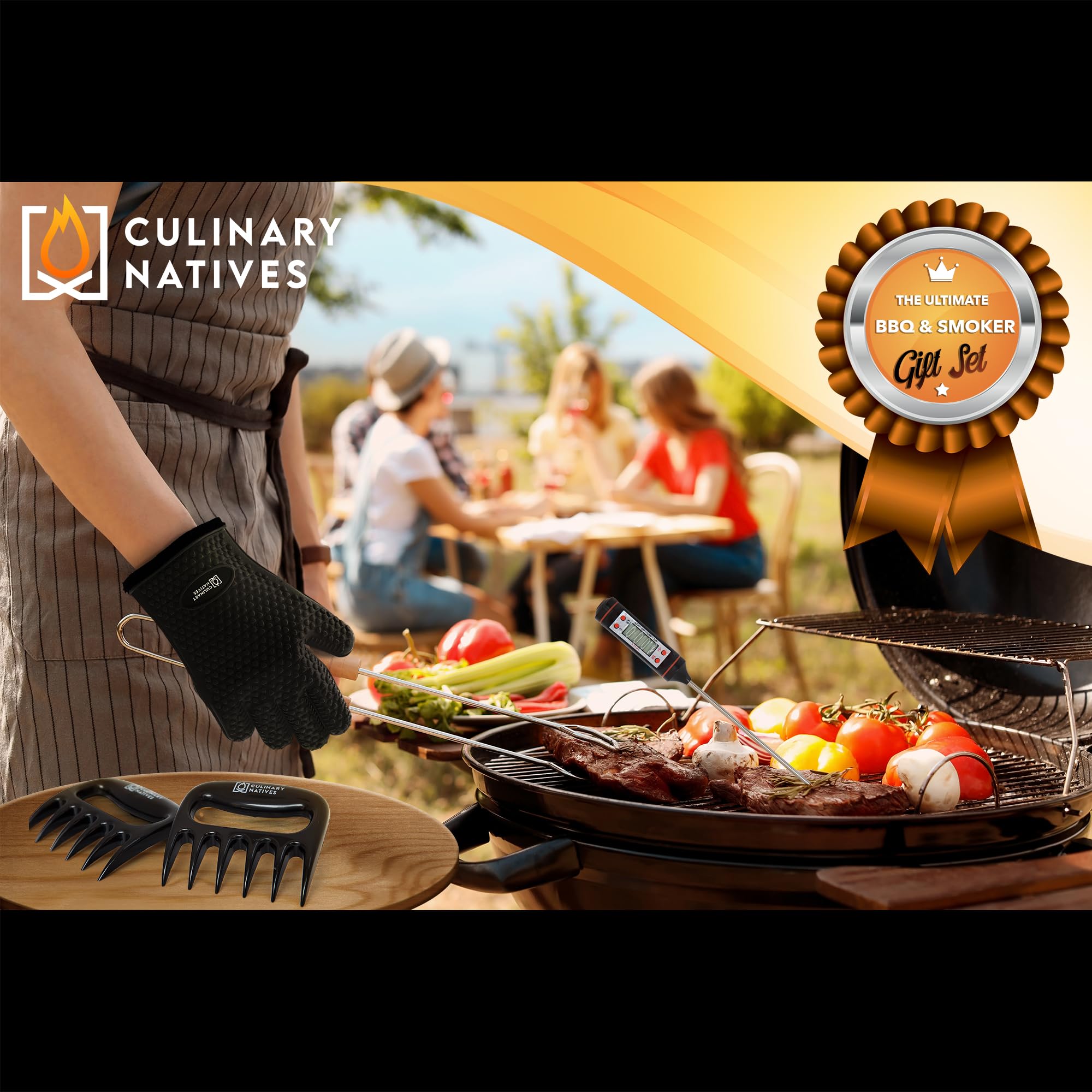 CULINARY NATIVES gift-ready packaging for home cooks and grill lovers