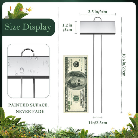Cureder herb-vegetable label clearly marks herbs and vegetables in any bed.