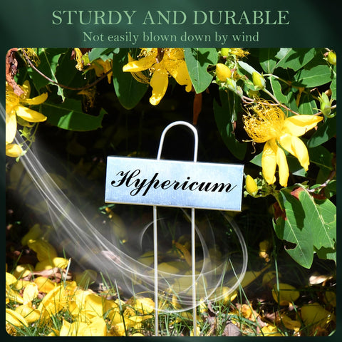 Cureder waterproof garden marker withstands humidity for greenhouse labeling.