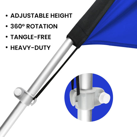 CustomTrend compatible with most 8ft swooper flags for versatile campaigns.