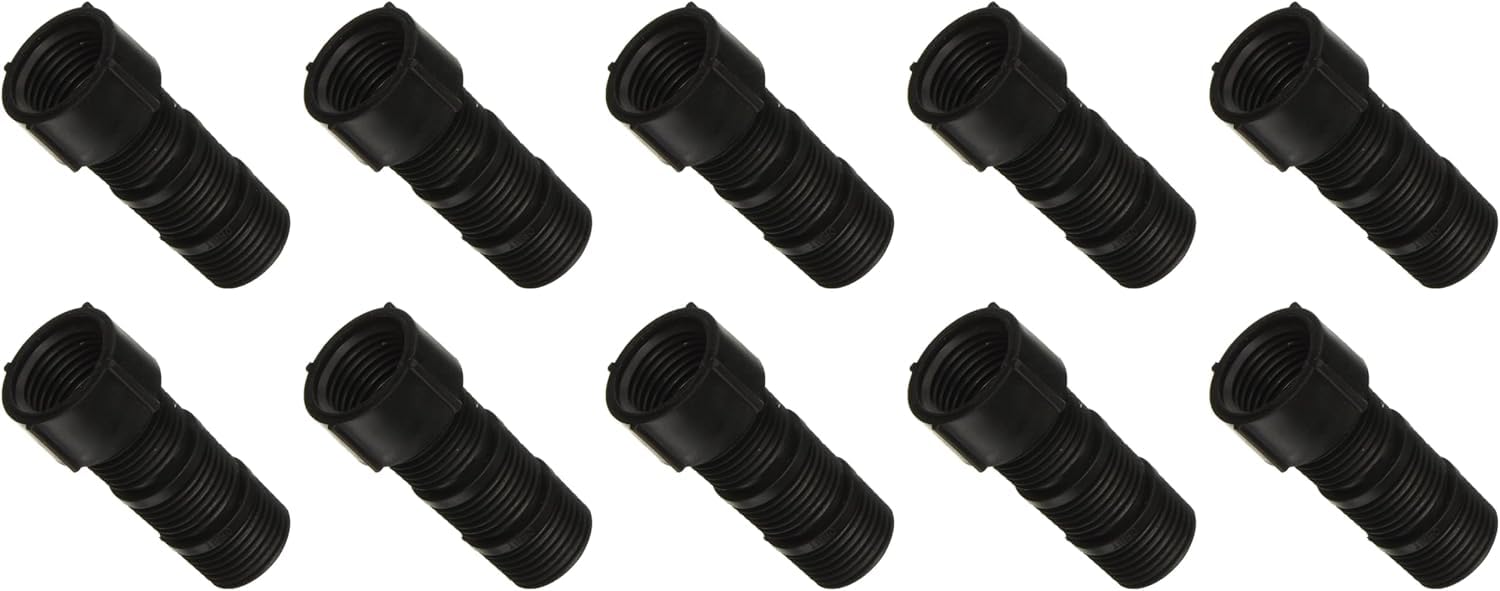 Cut-off riser extension 10-pack demonstrates flexibility for irrigation adjustments