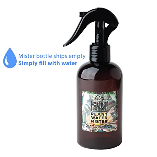 Cute Farms air-plant mist sprayer designed for easy weekly application.