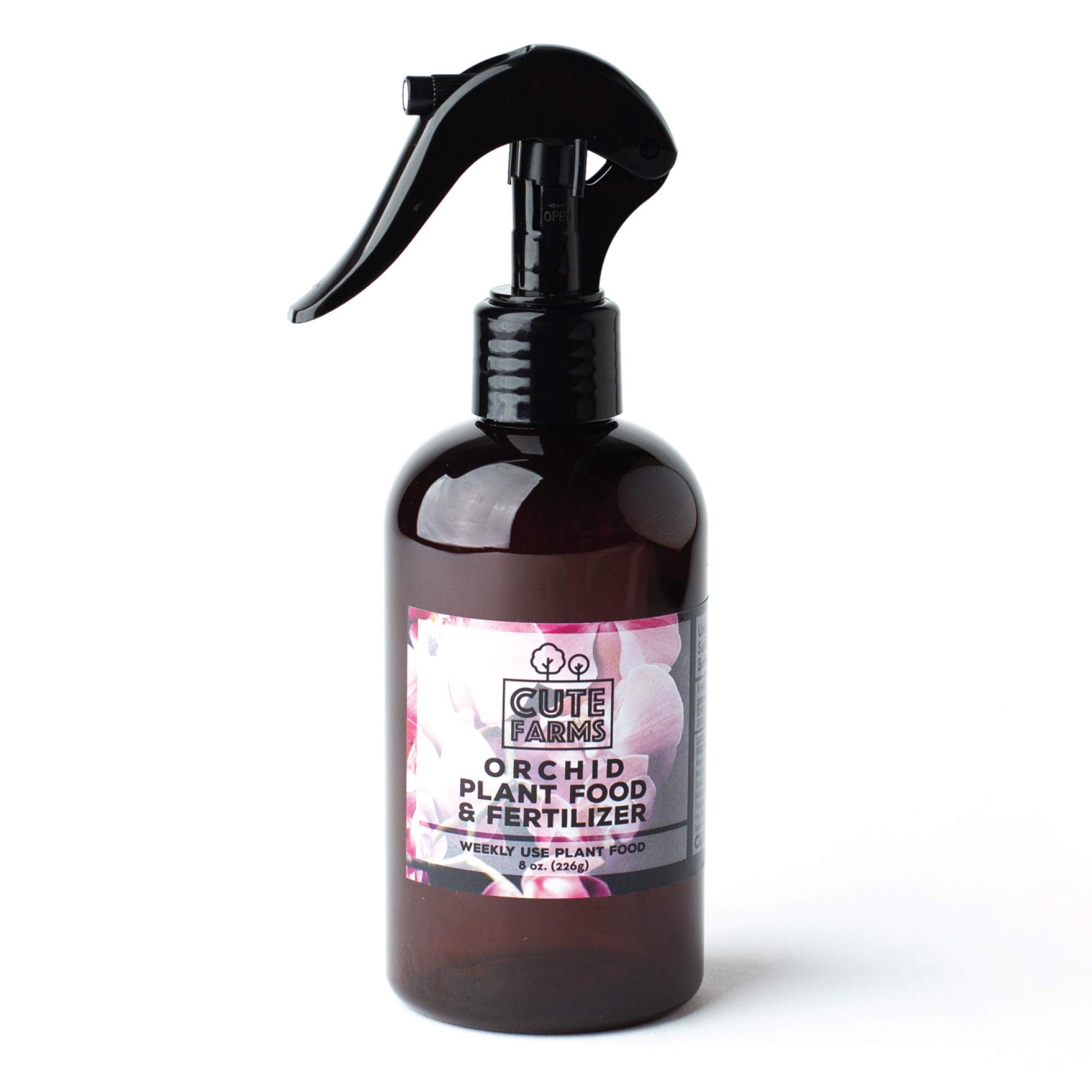 Cute Farms Water Mister 8 oz bottle ideal for hydrating indoor orchids.