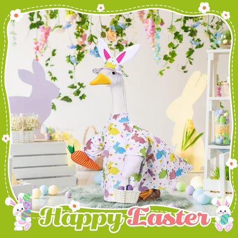 Cutecrop goose outfit is easy to set up for quick decorating.