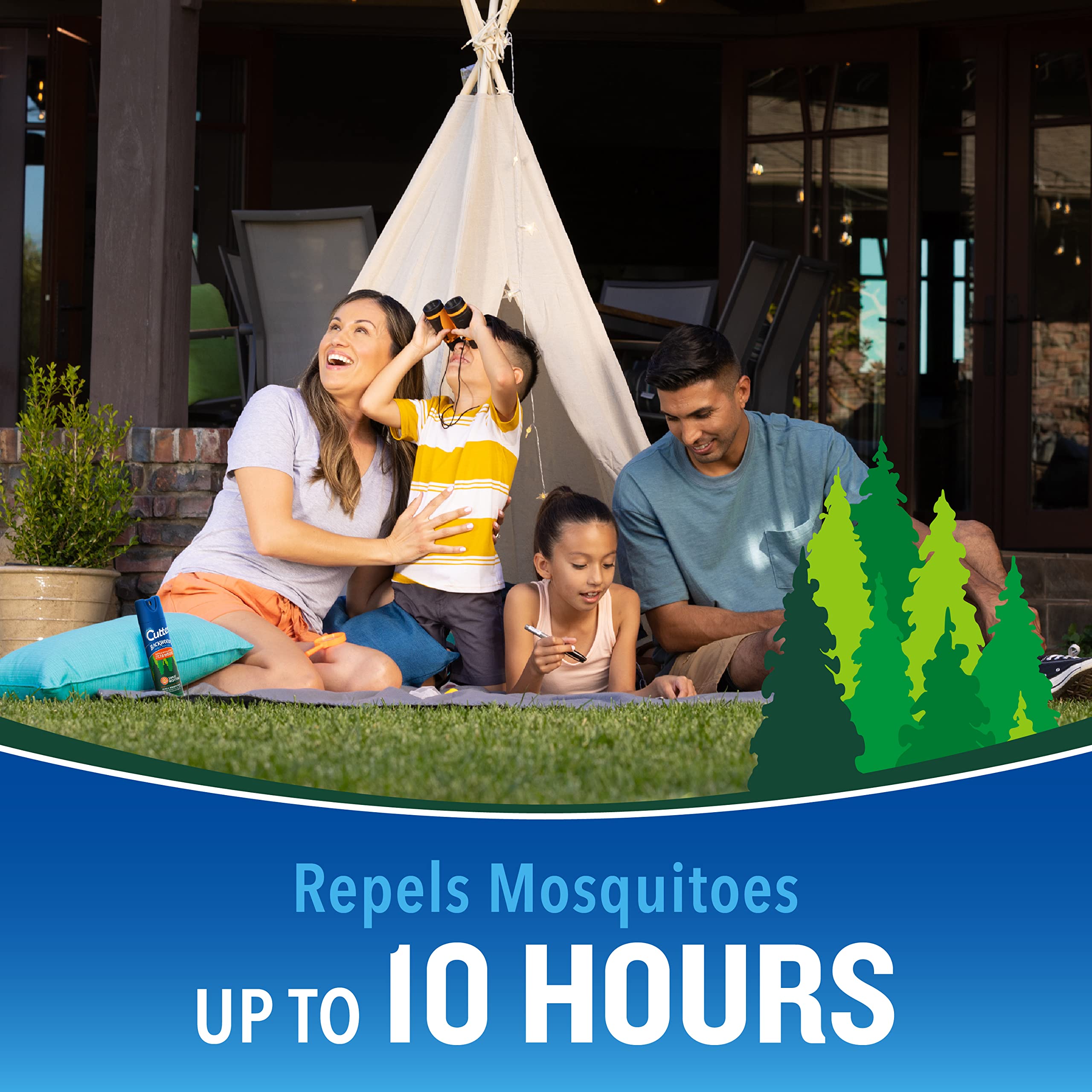 Cutter Backwoods blocks mosquitoes, ticks, gnats for a smoother outdoor experience