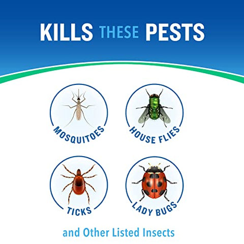Lawn-area application of Cutter Essentials Bug Control Spray Concentrate to protect yard
