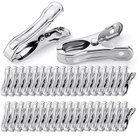 Cuxeedi 36-pcs garden clips with stainless-steel opening for secure hoop connections