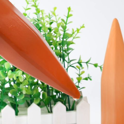 CUZZME indoor outdoor plants shown with automated moisture support.