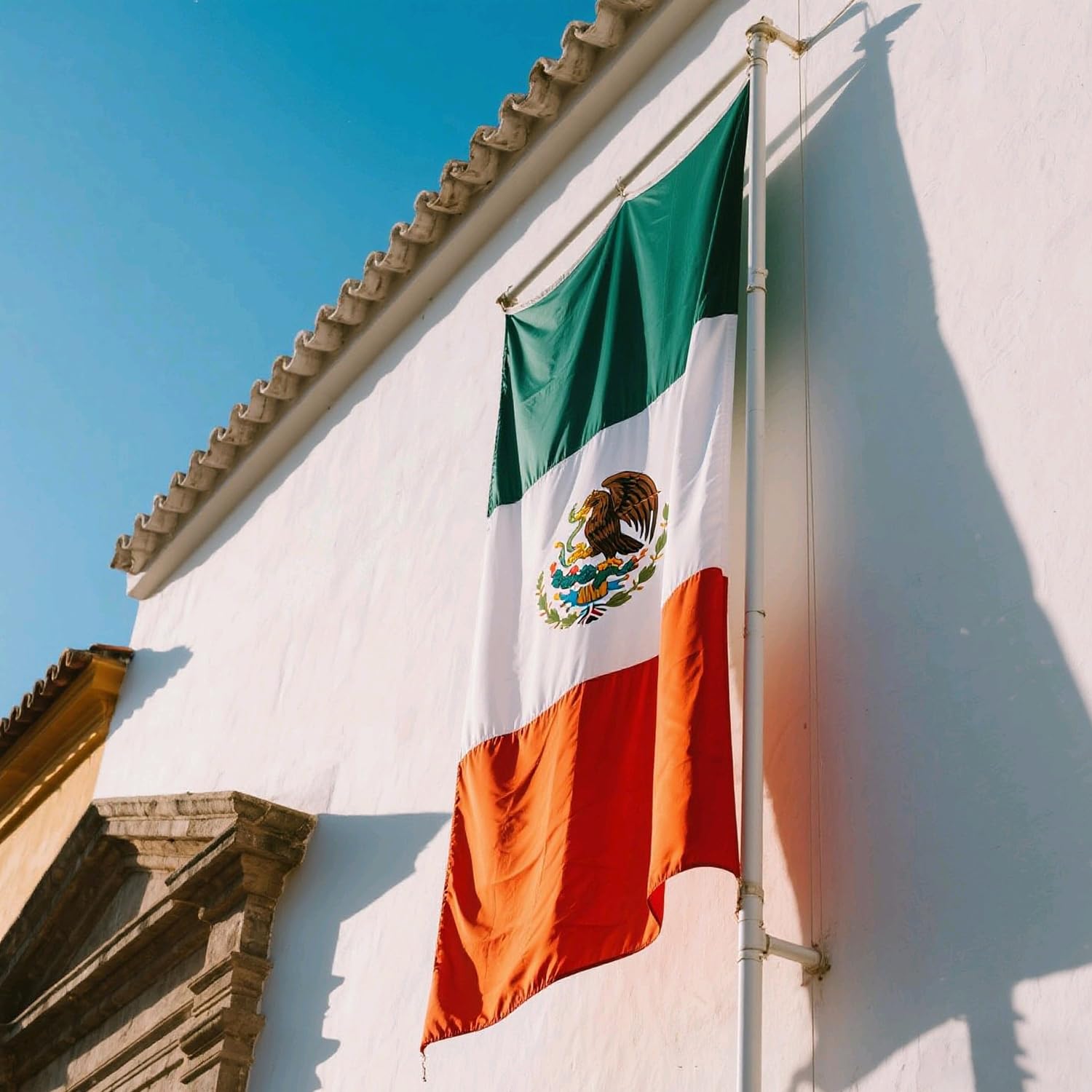 CVMEGE Mexico flag easy mounting on car truck or boat