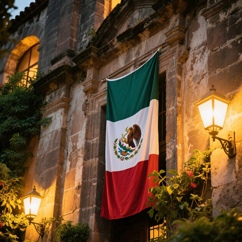 CVMEGE Mexico flag suitable for indoor and outdoor display