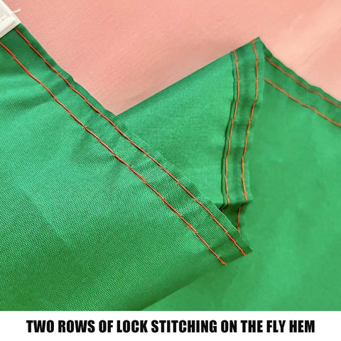 CVMEGE Mexico flag 100D polyester material for light weight and color retention
