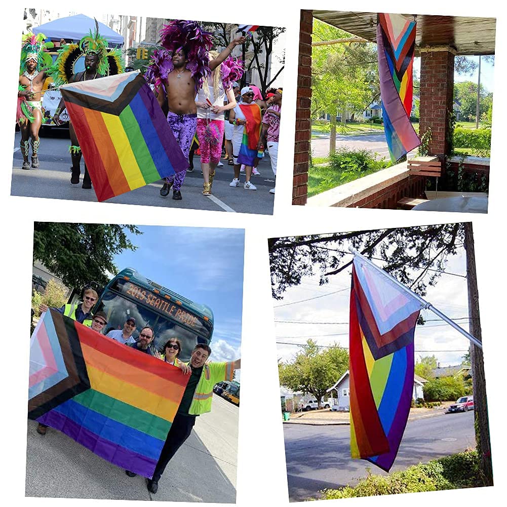 CVMEGE 3x5 outdoor flag mounted on a pole or wall.