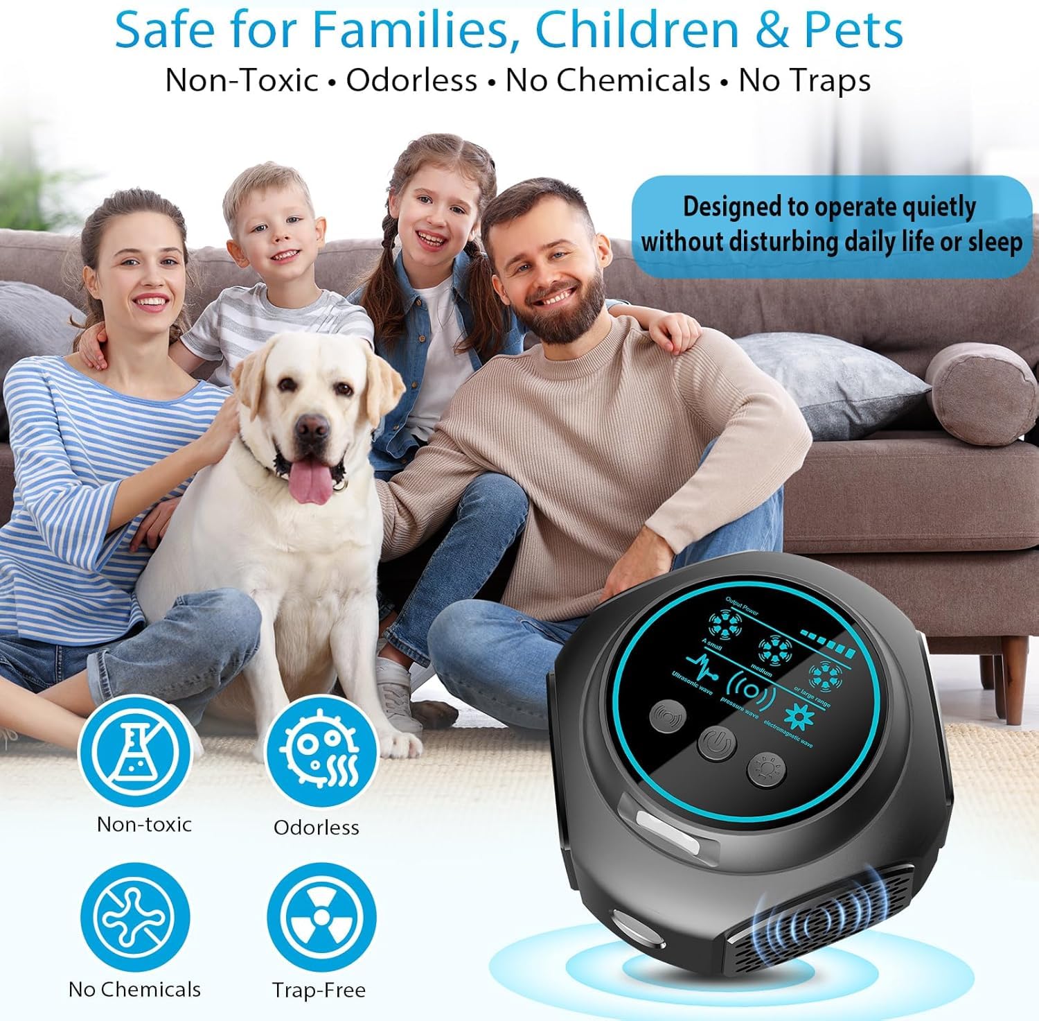 CWINDY device requires no batteries or refills