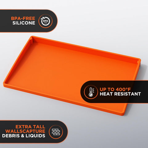 Cxesp non-stick surface allows quick cleanup after grilling.