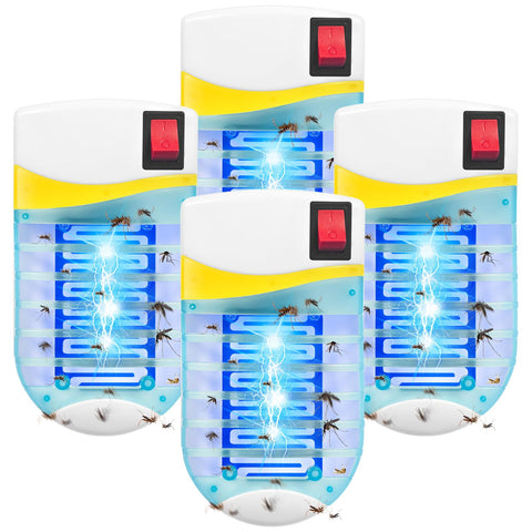 CXIENAOY indoor bug zapper front view highlights compact plug-in design for bedrooms.