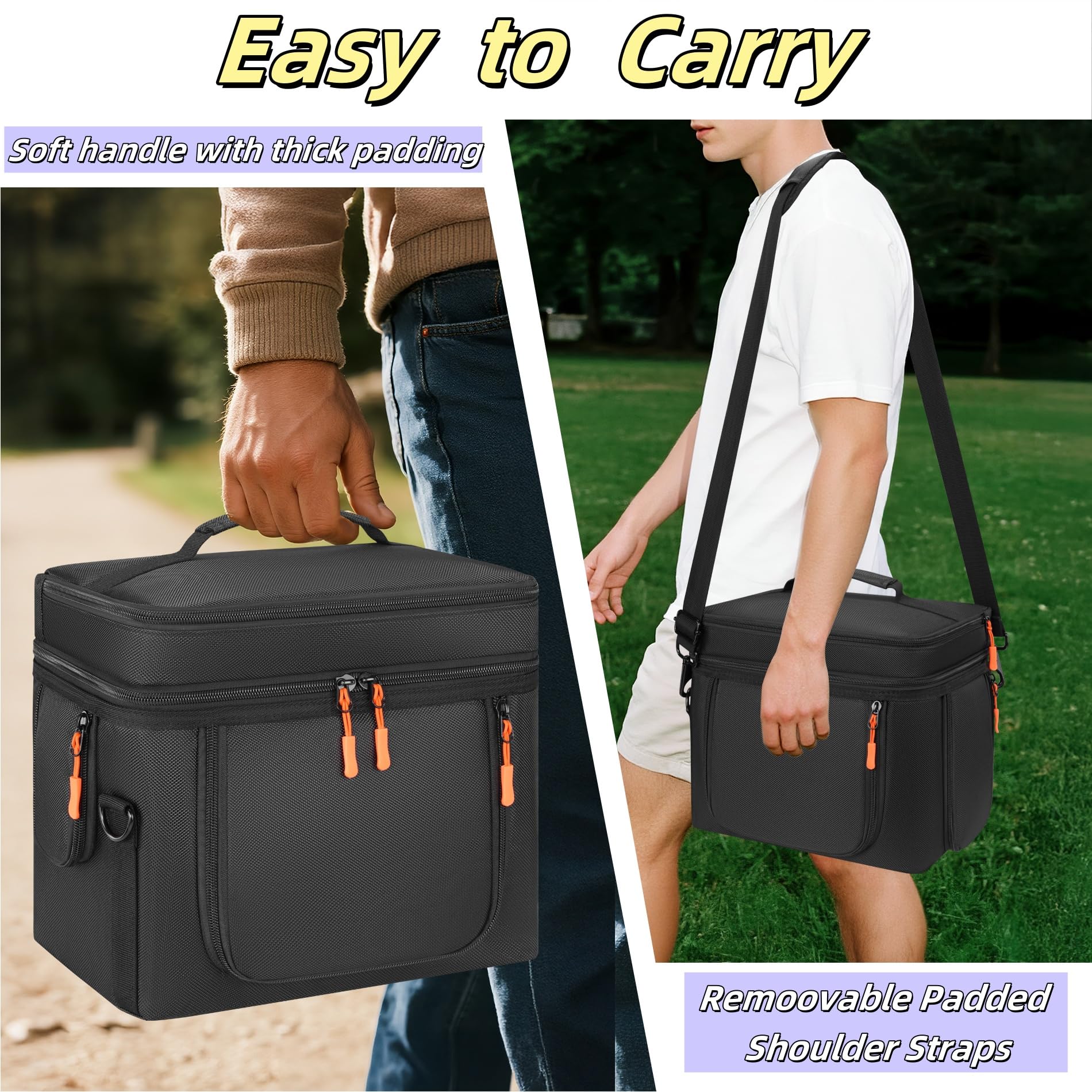 Cxinesbag storage bag adjustable-shoulder-strap enhances comfort during long carries