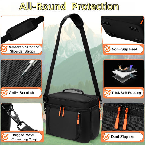 Cxinesbag storage bag wipeable-material simplifies cleaning after camping adventures