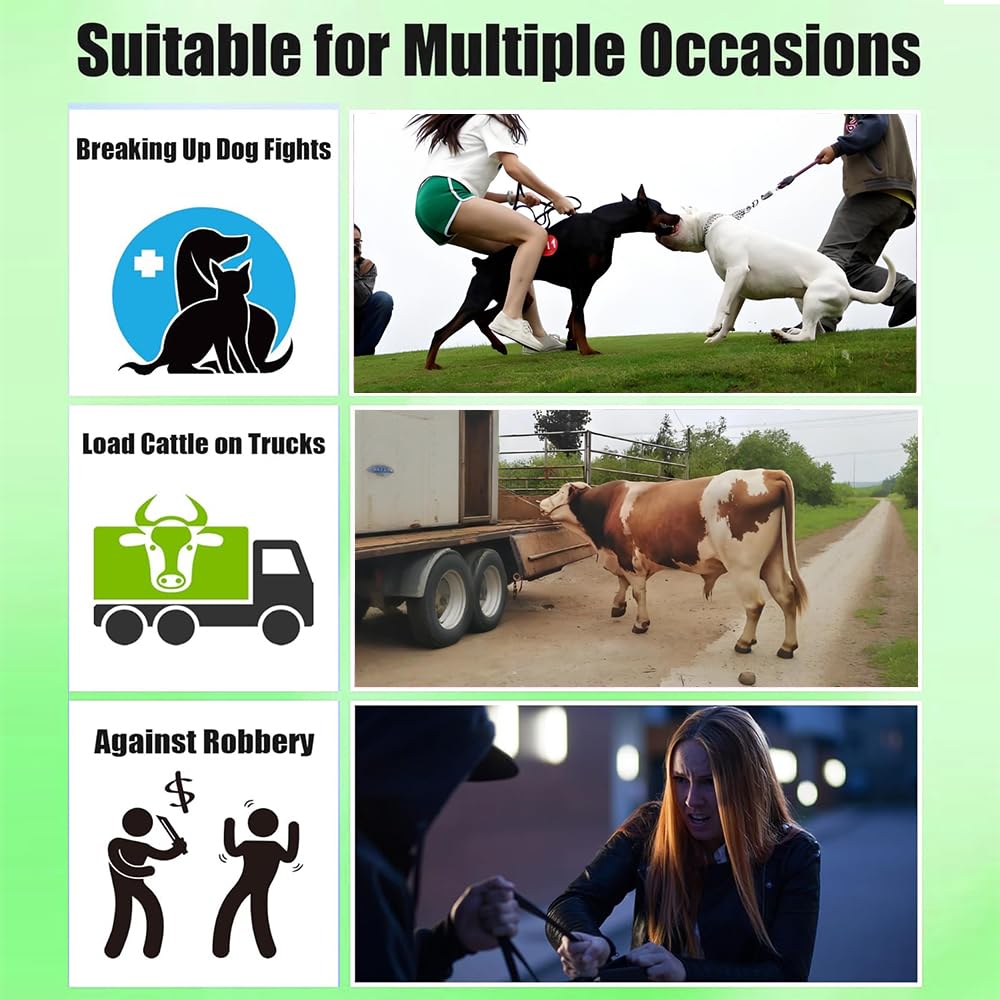 CXKXXFWY portable cattle prod for dogs aids safe guiding and emergency handling.