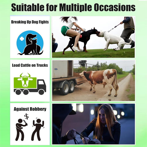 CXKXXFWY portable cattle prod for dogs aids safe guiding and emergency handling.