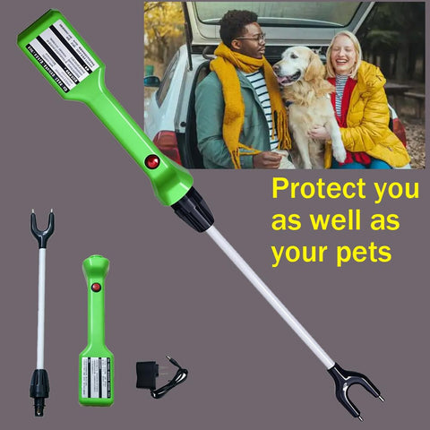CXKXXFWY rechargeable 2400mAh battery cattle prod extends field work.