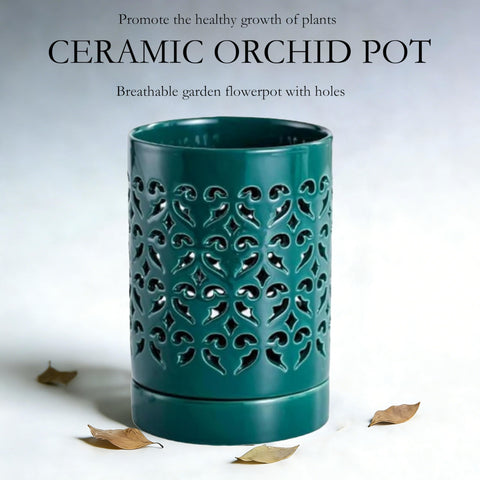 CXYNDFA orchid pot for indoor and outdoor display, versatile and stylish.