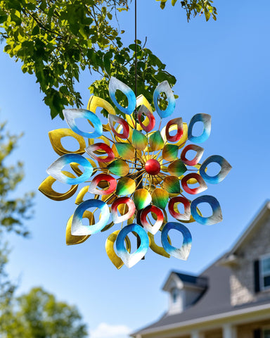 Cyan Oasis quick assembly enables immediate outdoor decor setup