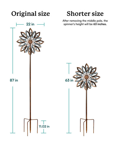 Cyan Oasis strong 20mm pole ensures stability in windy conditions.
