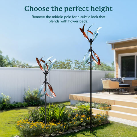 Cyan Oasis hand-coated finish elevates detail for a premium outdoor sculpture that lasts.