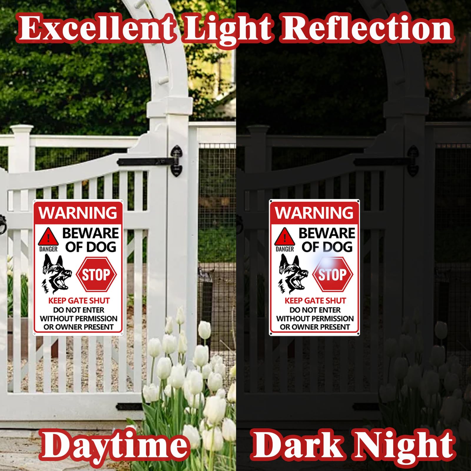 CyanLime garden decor sign combines function with curb appeal.