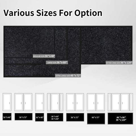 Cybstrax versatile front-door mat suits patios garages and offices