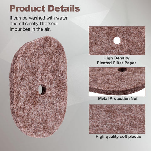 Cyleto FS56RC air filter side view with high-density media