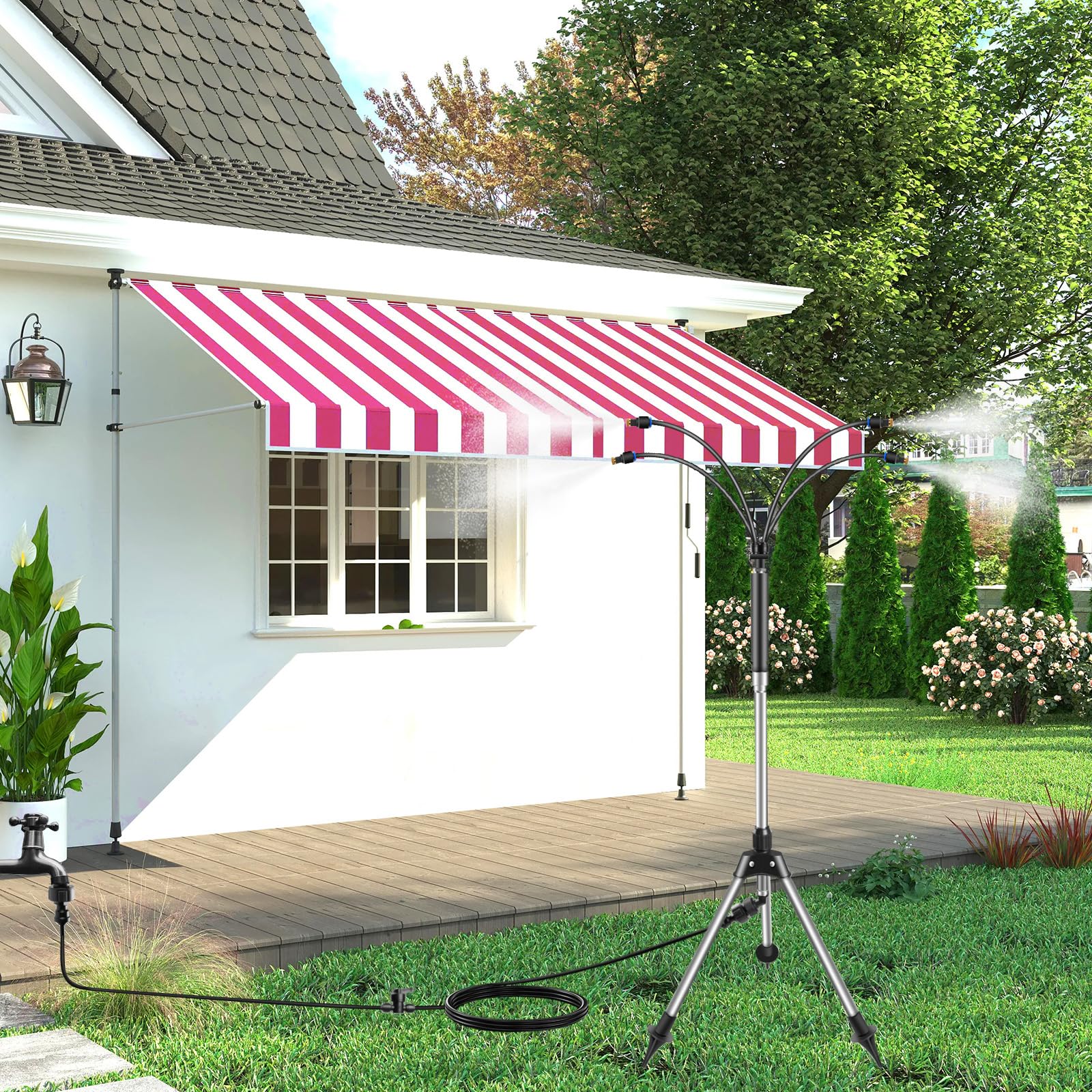 Cymuber enlarged base adds weight and steadiness