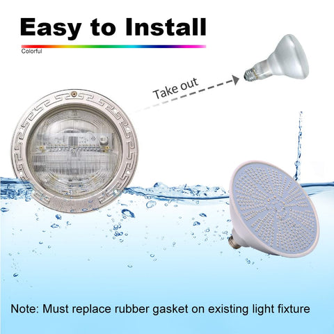 Cynlink energy-saving 50W pool light lowers power use.