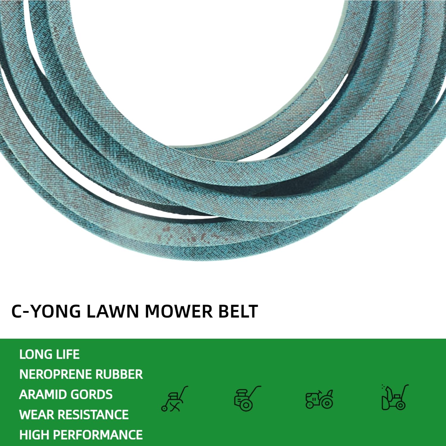 C-YONG aramid deck belt on Toro GT2100 installation