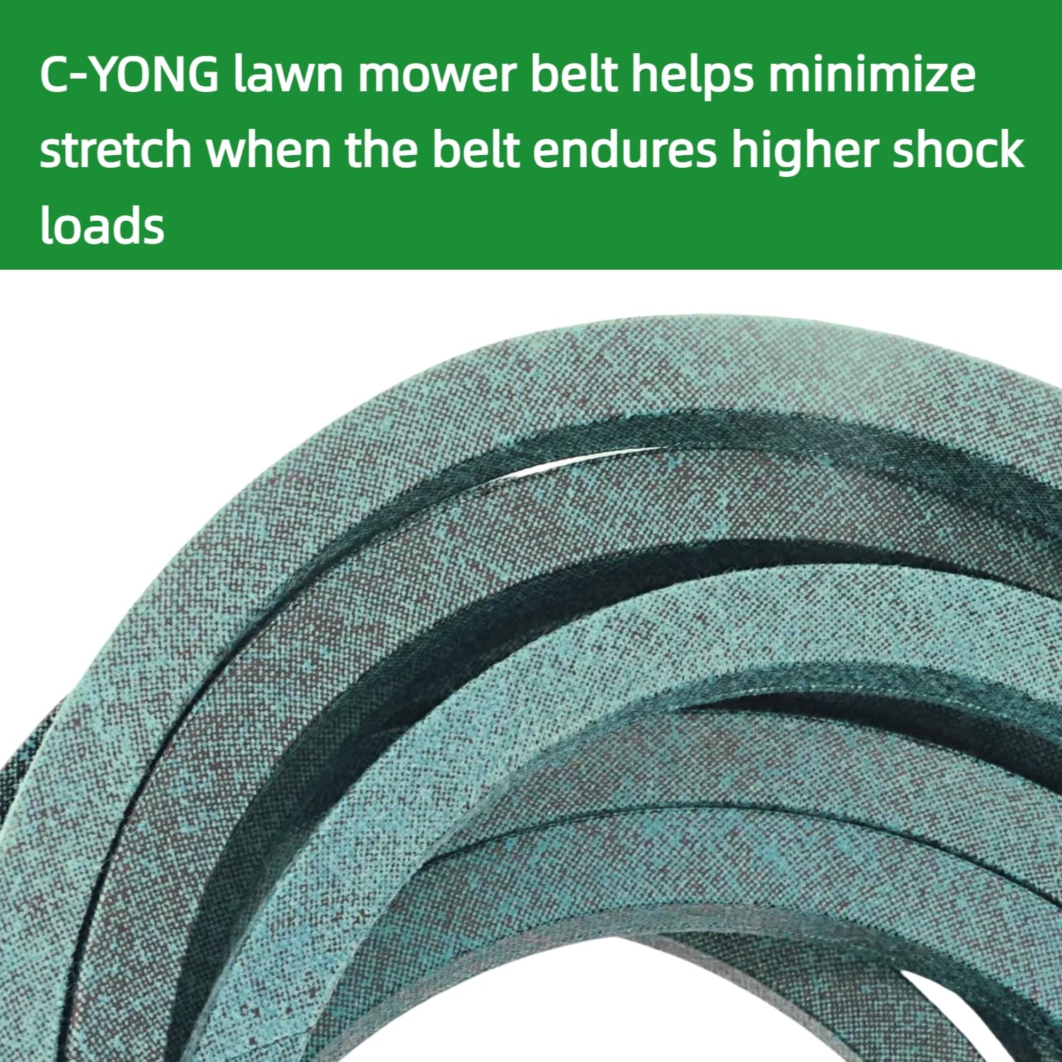 C-YONG aramid deck belt for LA140 promotes smooth cutting