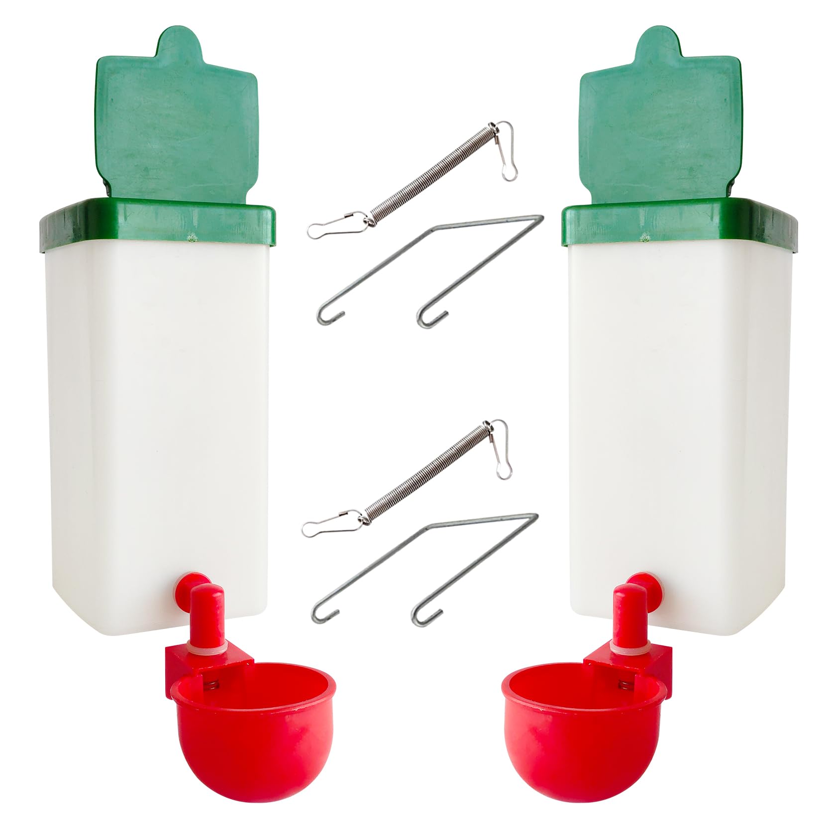 Cyrading chick drinker cup refill-ready design supports simple water access.