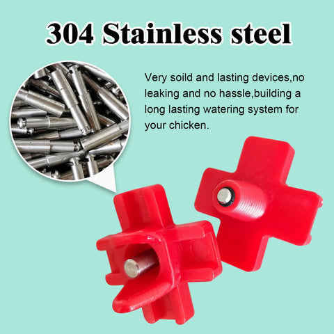 Cyrading durable plastic and stainless steel construction for long-lasting use.