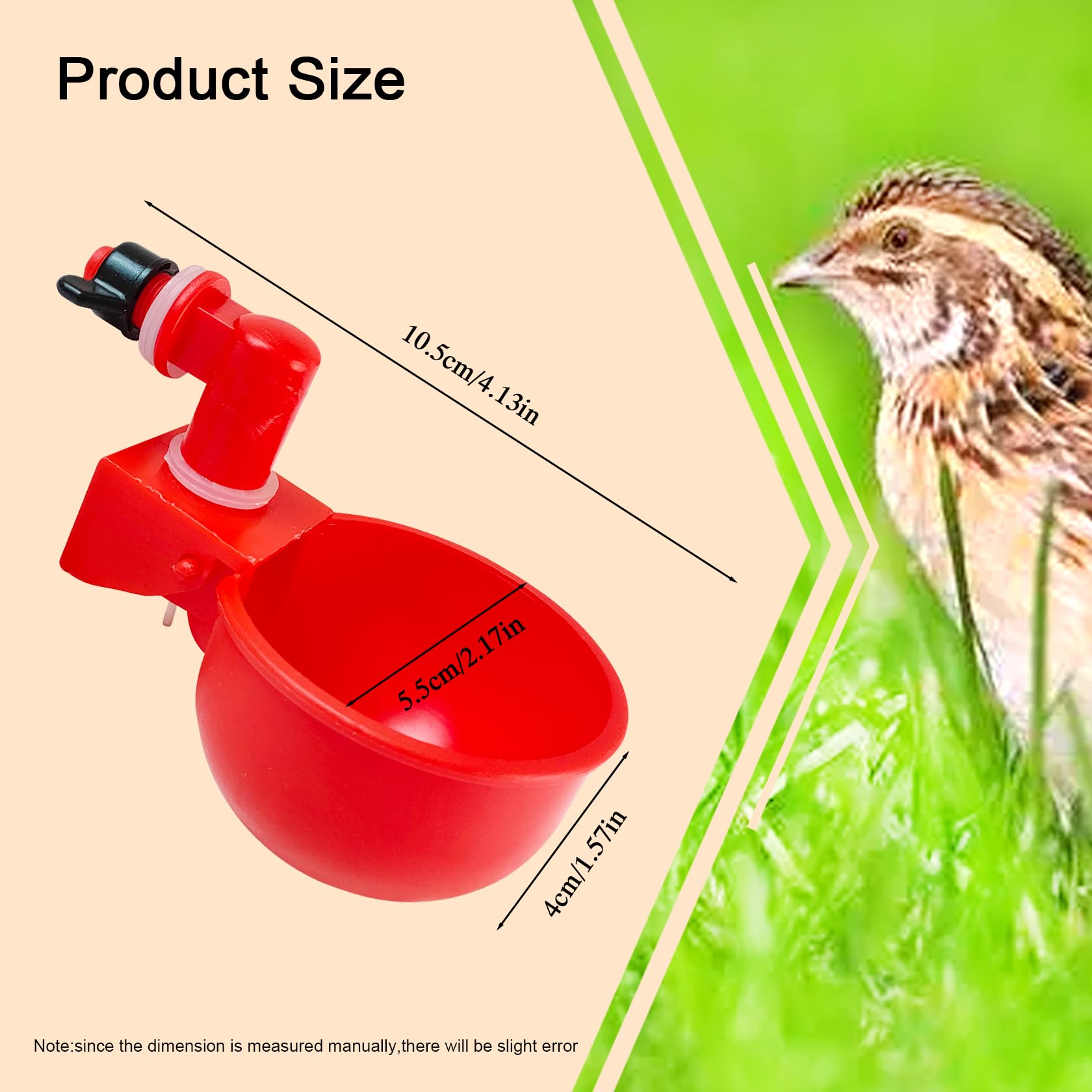 Cyrading hanging design simplifies top-fill replenishment for farmers.